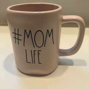 Rae Dunn Pink Mug #Mom Life